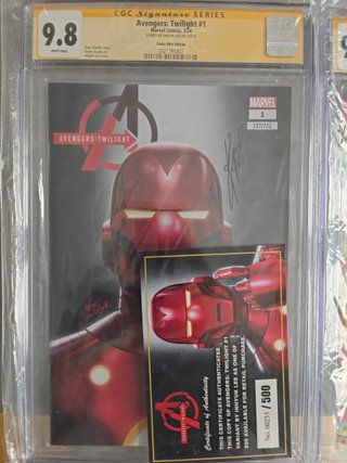 Avengers Twilight #1 CGC 9.8 InHyuk Lee 233/500