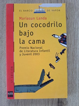 Un cocodrilo bajo la cama