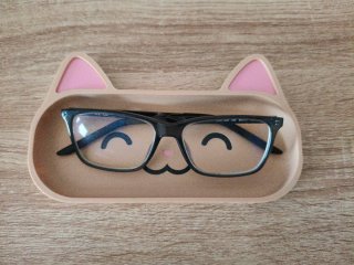 Soporte para gafas diseño gato