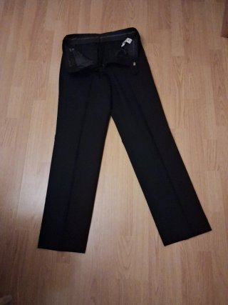 Pantalón de traje Zara negro