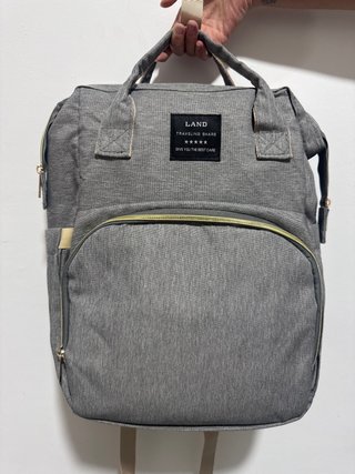 Mochila Maternal LAND Gris