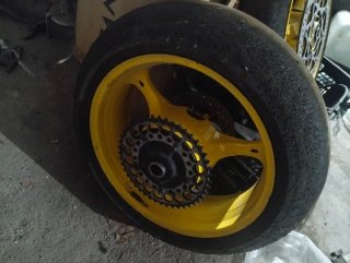 Rueda Trasera Suzuki GSXR