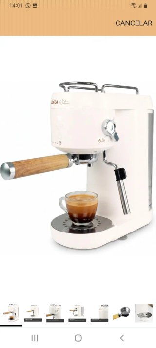 Nueva Cafetera Espresso Jocca Nature