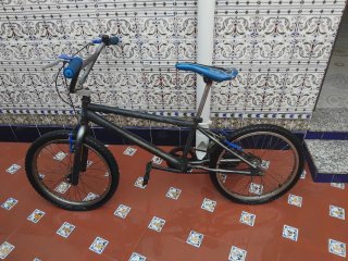 Bicicleta BMX Wenty Gris