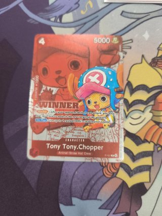 Carta Promocional Tony Tony Chopper