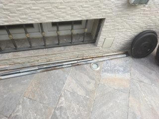 Lote de 3 barras de pesas 45 euros las 3