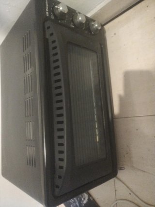 Horno Eléctrico de Sobremesa Negro