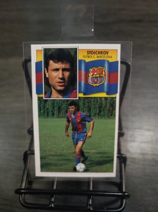 1990 Stoichkov Barcelona primer año
