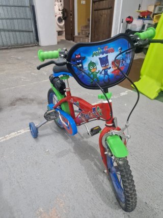 Bicicleta Infantil PJ Masks 12 pulgadas