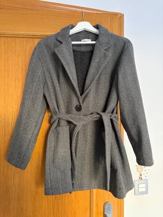 Chaqueta de lana Cloothes gris Talla M