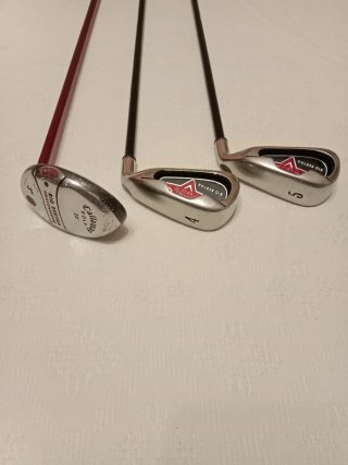 3 Palos de Golf Callaway Big Bertha
