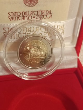 Moneda 2 Euros Vaticano 2024