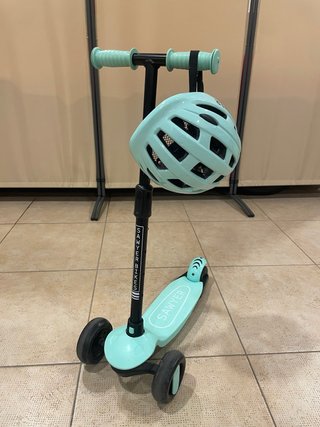 Patinete y Casco Sawyer Bikes Color Menta