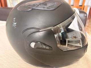 Casco de Moto Negro Mate