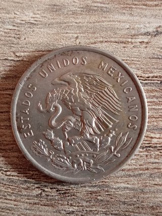 Moneda 50 Centavos Plata 1950 México