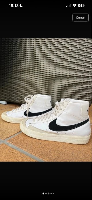 Zapatillas Nike Blazer Mid originales blancas