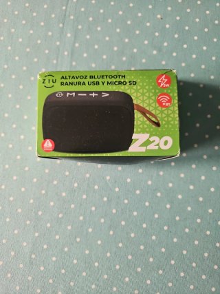 Altavoz Bluetooth Ziu Z20 nuevo