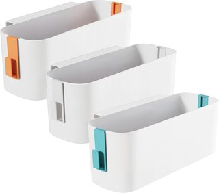 Pack 3 cestas colgantes organizadoras cama