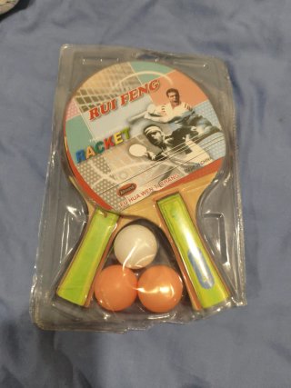 Set de 2 Palas de Ping Pong Rui Feng