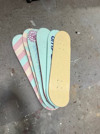 Set de 6 Tablas de Skate