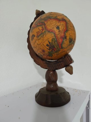 Bola del Mundo Decorativa Estilo Antiguo