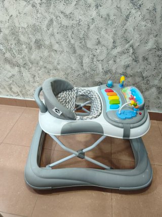 Andador para Bebé Gris y Blanco