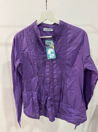 Camisa Morada New Saks
