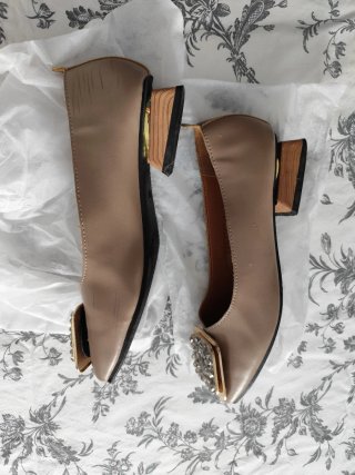 Zapatos Planos Joya Beige