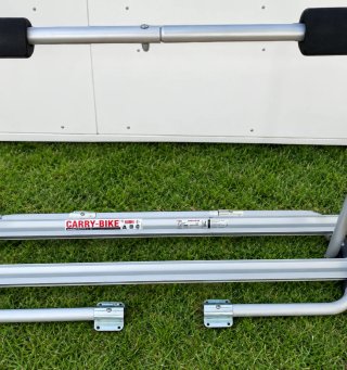 Portabicicletas Fiamma para caravana