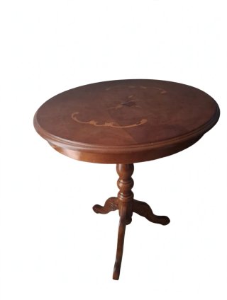 Mesa Redonda de Madera