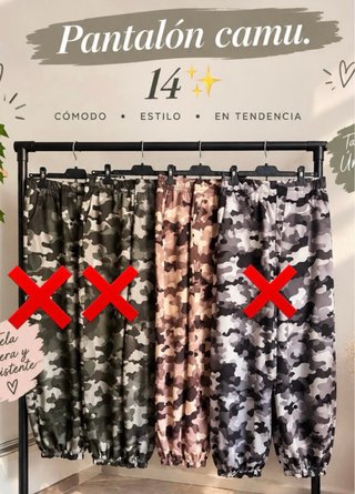 Pantalón Camuflaje