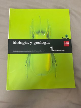 Biología y geología 1bachillerato Savia