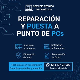Informático a domicilio - Reparación de PCs