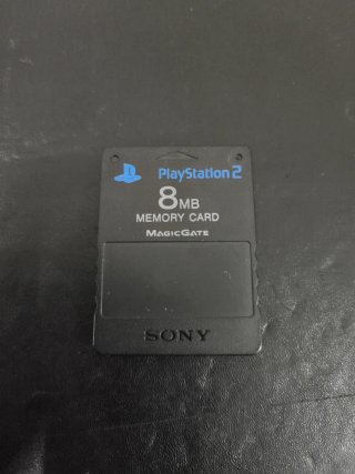 PS2 Memory Card 8MB Negra