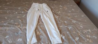 Pantalones de chándal Ralph Lauren blancos