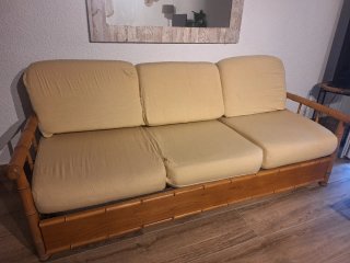 Sofá Cama de Bambú.