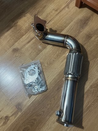 Downpipe Turbo 2.5" para Honda Civic / CRX