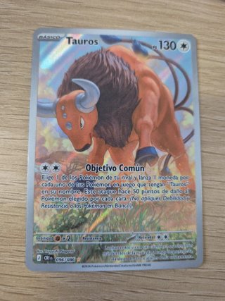 Carta Pokémon Tauros 096/086