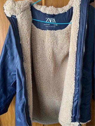 Chaqueta Zara Azul Talla 12