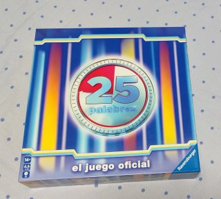 Juego de mesa 25 Palabras (Pasapalabra nuevo)
