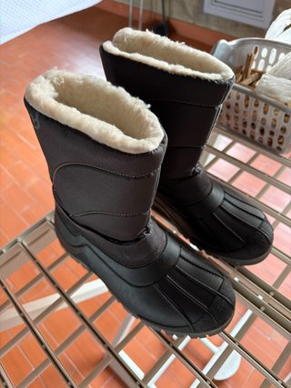 Botas de Nieve Negras
