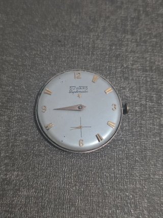 Esfera y calibre de reloj Duward Diplomatic