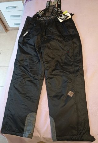 NUEVO Pantalón de Esquí Spyder Negro