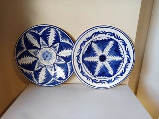 Platos Decorativos de Cerámica Pintado a Mano