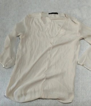 Blusa Zara Beige