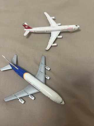 Set de 2 Maquetas de Aviones