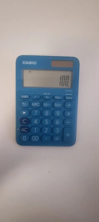Calculadora Casio MS-20UC Azul
