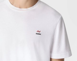 Camiseta Blanca Missoni Manga Corta
