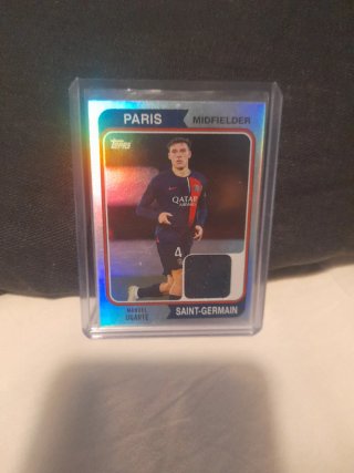 Carta Topps Patch Manuel Ugarte
