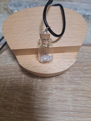 Colgante de los deseos con frasco